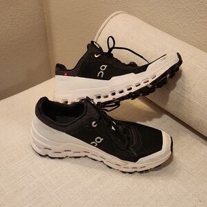 On Cloud Black and White Shoes